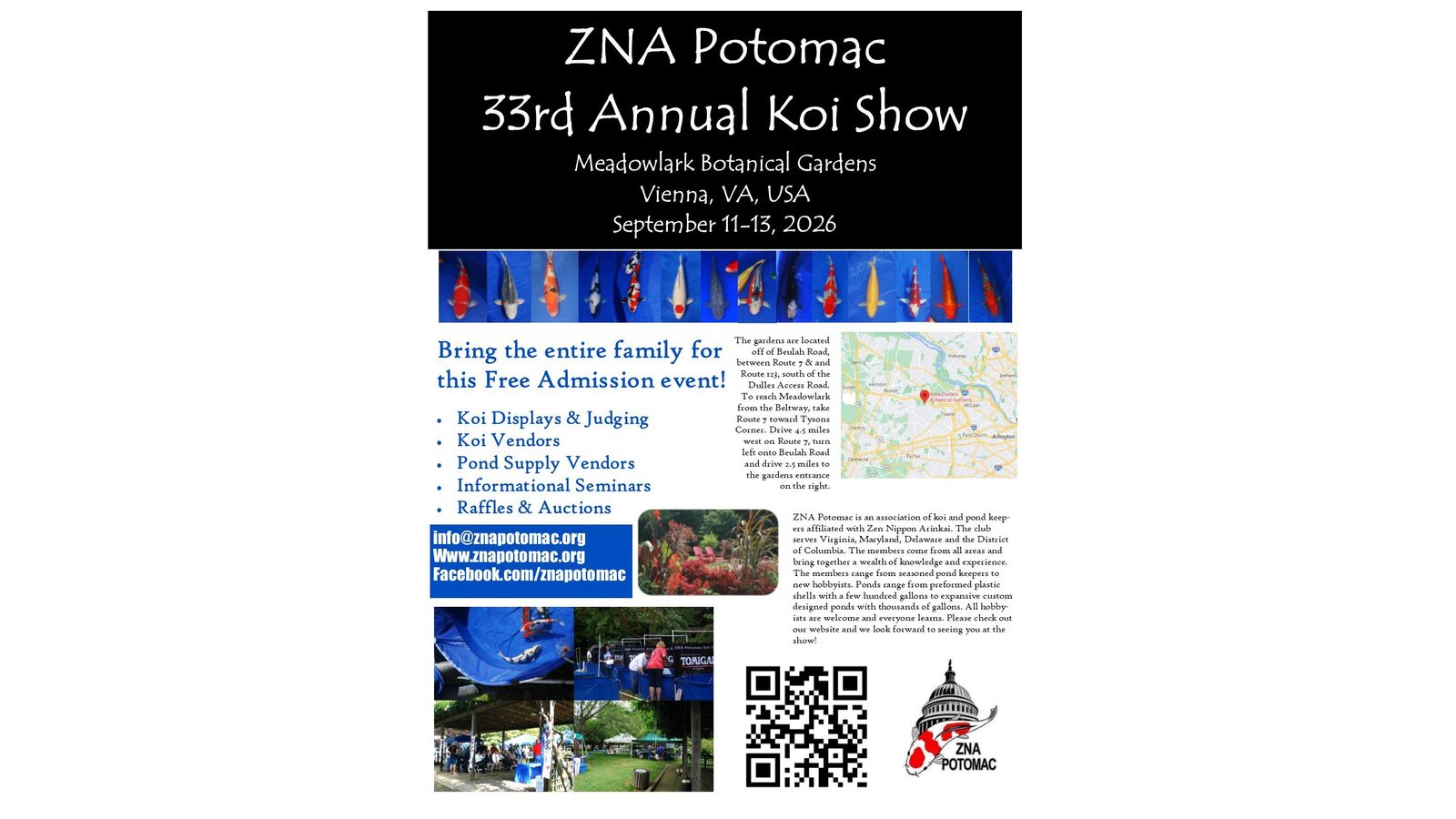 ZNA Potomac Koi Show