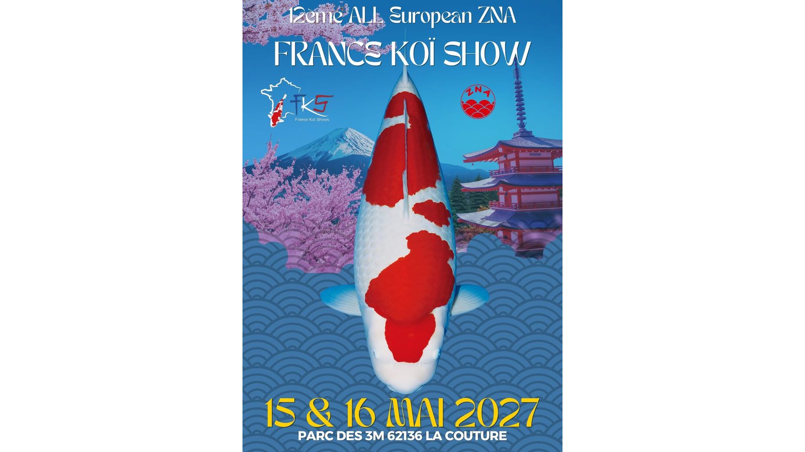 12th All European ZNA France Koi Show